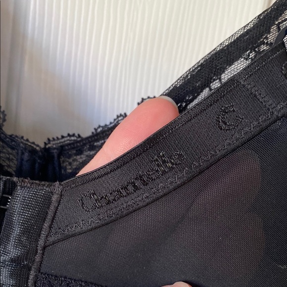 Chantelle Black Lace Underwire Bra 38DDDD - Picture 4 of 7